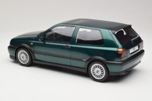 Volkswagen Golf Mk3 VR6 Carat Dragon Green Otto 1:12 G099 Derva - nuotrauka 5 iš 6