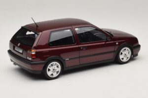 Volkswagen Golf VR6 Mk3 Indian Red Ribota Laida Norev 1:18 188505 Metalas - nuotrauka 3 iš 8