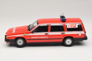 Volvo 740 GL Universalas Brandweer Grobbendonk Minichamps 1:18 155171795 Metalas - nuotrauka 3 iš 6