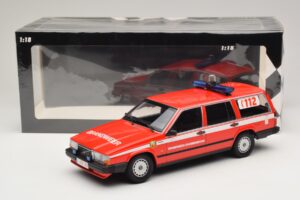Volvo 740 GL Universalas Brandweer Grobbendonk Minichamps 1:18 155171795 Metalas - nuotrauka 6 iš 6