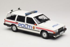 Volvo 740 GL Universalas Politi Norway Minichamps 1:18 155171796 Metalas - nuotrauka 4 iš 6