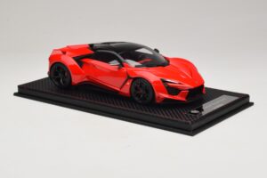 W Motors Fenyr Supersport Raudonas SophiArt 1:18 SA003-06 Derva - nuotrauka 5 iš 6