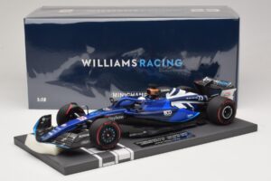 Williams Racing FW45 A. Albon British GP 2023 Minichamps 1:18 117231123 Derva - nuotrauka 7 iš 7
