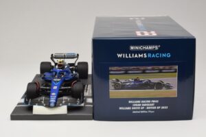 Williams Racing FW45 L. Sargeant British GP 2023 Minichamps 1:18 117231102 Derva - nuotrauka 6 iš 7