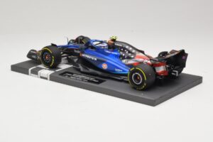 Williams Racing FW45 L. Sargeant United States GP 2023 Minichamps 1:18 117231902 Derva - nuotrauka 5 iš 6