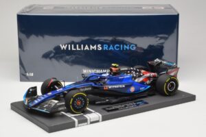 Williams Racing FW45 L. Sargeant United States GP 2023 Minichamps 1:18 117231902 Derva - nuotrauka 6 iš 6