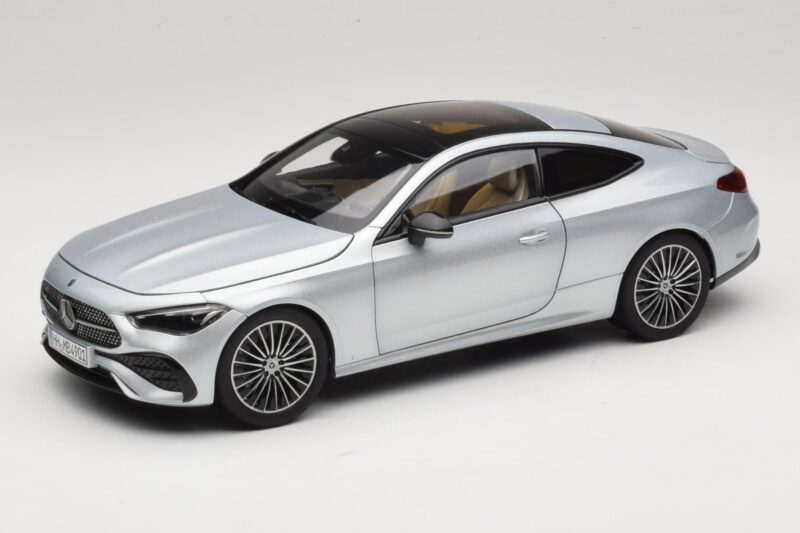 Mercedes CLE C236 Kupė Hightech Silver Norev 1:18 183939 Metalas
