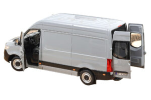 Mercedes Sprinter Pilkas Norev 1:18 183042 Metalas - nuotrauka 3 iš 6