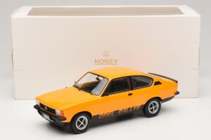 Opel Kadett C Rallye 2.0E Brilliant Ochre Norev 1:18 183659 Metalas - nuotrauka 6 iš 6