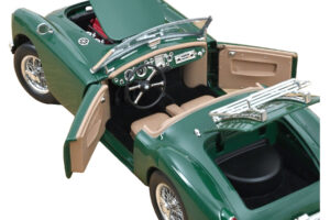 MG MGA British Racing Green Norev 1:18 182610 Metalas - nuotrauka 4 iš 5