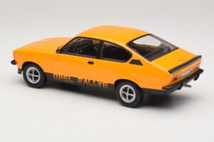 Opel Kadett C Rallye 2.0E Brilliant Ochre Norev 1:18 183659 Metalas - nuotrauka 5 iš 6