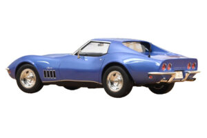 Chevrolet Corvette C3 Le Mans Blue Norev 1:18 189034 Metalas - nuotrauka 2 iš 3