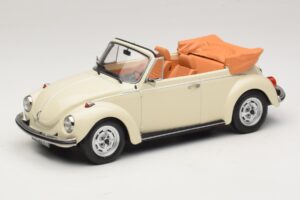 Volkswagen 1303 Kabrioletas Cream White Norev 1:18 188535 Metalas