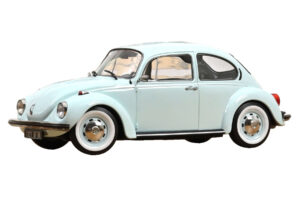 Volkswagen 1303 Pastel Blue Norev 1:18 188676 Metalas