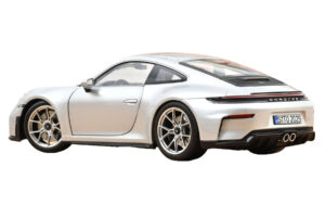 Porsche 911 992.2 GT3 Touring Package GT Silver Metallic Norev 1:18 187002 Metalas - nuotrauka 3 iš 5
