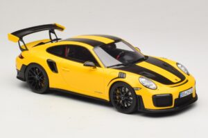 Porsche 911 GT2 RS 991.2 Nurburgring Lap Record Geltonas GT Spirit 1:18 GT972 Derva - nuotrauka 4 iš 6