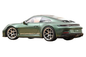 Porsche 911 992 S/T Malachite Green Metallic Norev 1:12 127552 Metalas - nuotrauka 2 iš 4