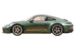 Porsche 911 992 S/T Malachite Green Metallic Norev 1:12 127552 Metalas - nuotrauka 3 iš 4