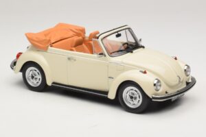 Volkswagen 1303 Kabrioletas Cream White Norev 1:18 188535 Metalas - nuotrauka 4 iš 6