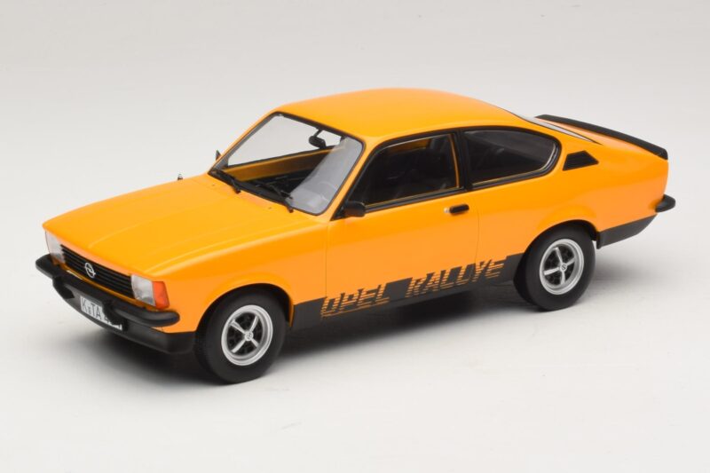 Opel Kadett C Rallye 2.0E Brilliant Ochre Norev 1:18 183659 Metalas