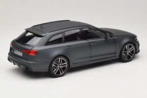 Audi RS6 C7 Avant Daytona Grey Minichamps 1:18 5011216225 Metalas - nuotrauka 2 iš 8