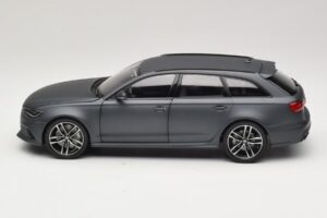Audi RS6 C7 Avant Daytona Grey Minichamps 1:18 5011216225 Metalas - nuotrauka 4 iš 8