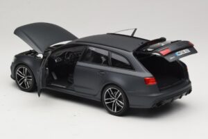 Audi RS6 C7 Avant Daytona Grey Minichamps 1:18 5011216225 Metalas - nuotrauka 5 iš 8