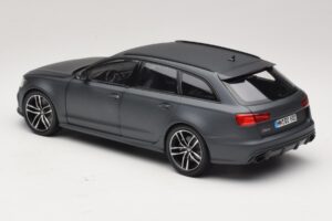 Audi RS6 C7 Avant Daytona Grey Minichamps 1:18 5011216225 Metalas - nuotrauka 6 iš 8