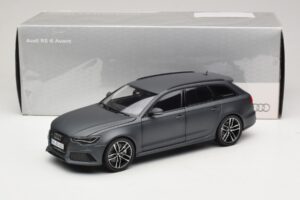 Audi RS6 C7 Avant Daytona Grey Minichamps 1:18 5011216225 Metalas - nuotrauka 8 iš 8