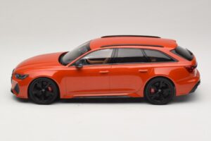 Audi RS6 C8 Avant Oranžinis Metalinis Minichamps 1:18 155018012 Metalas - nuotrauka 3 iš 6