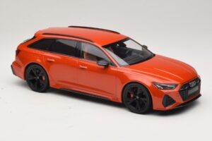 Audi RS6 C8 Avant Oranžinis Metalinis Minichamps 1:18 155018012 Metalas - nuotrauka 4 iš 6