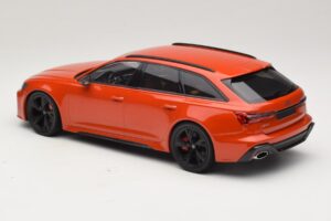 Audi RS6 C8 Avant Oranžinis Metalinis Minichamps 1:18 155018012 Metalas - nuotrauka 5 iš 6
