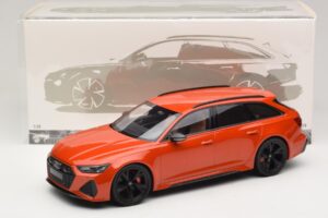 Audi RS6 C8 Avant Oranžinis Metalinis Minichamps 1:18 155018012 Metalas - nuotrauka 6 iš 6