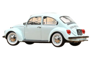 Volkswagen 1303 Pastel Blue Norev 1:18 188676 Metalas - nuotrauka 2 iš 2
