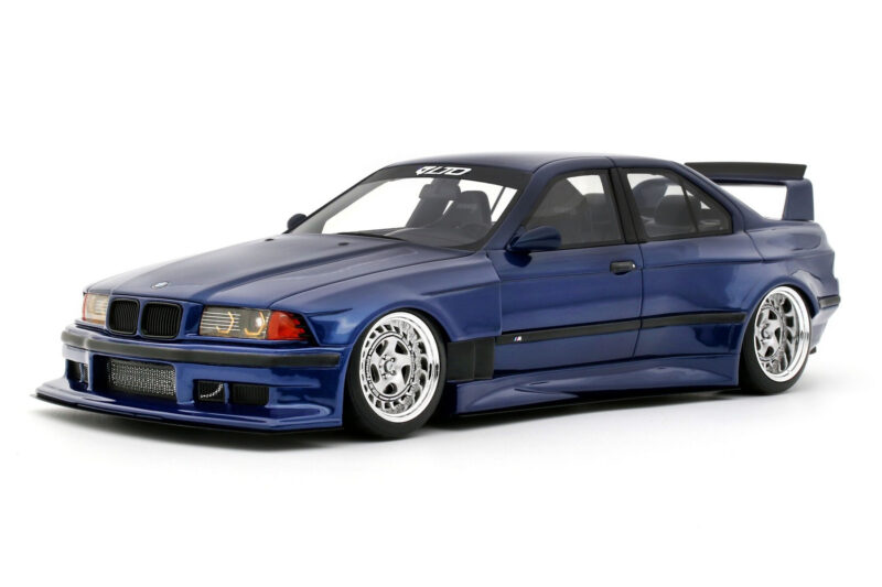 BMW E36 Khyzyl Saleem LTO Turbo Avus Blue Otto 1:18 OT1174 Derva