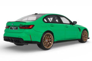 BMW M3 G80 CS Signal Green GT Spirit 1:18 GT976 Derva - nuotrauka 2 iš 4