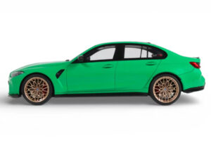 BMW M3 G80 CS Signal Green GT Spirit 1:18 GT976 Derva - nuotrauka 3 iš 4