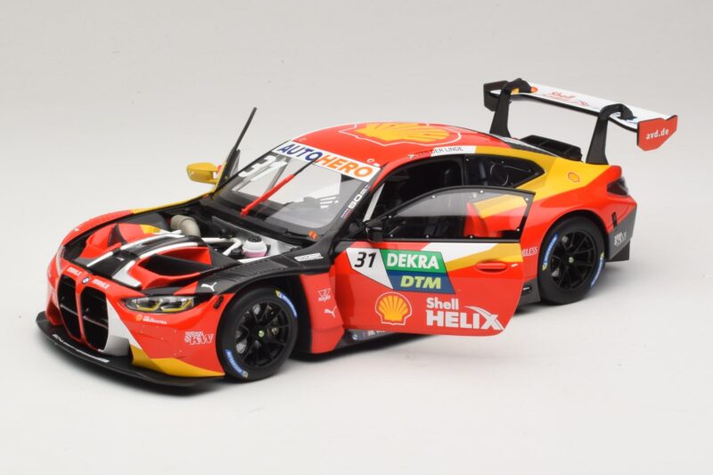 BMW M4 GT3 #31 Schubert Motorsport S. van der Linde Winner DTM Lausitzring 2022 Minichamps 1:18 113222031 Metalas