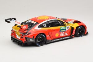 BMW M4 GT3 #31 Schubert Motorsport S. van der Linde Winner DTM Lausitzring 2022 Minichamps 1:18 113222031 Metalas - nuotrauka 3 iš 8