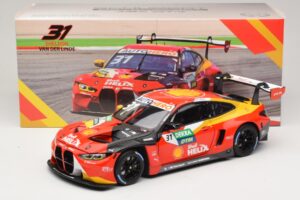 BMW M4 GT3 #31 Schubert Motorsport S. van der Linde Winner DTM Lausitzring 2022 Minichamps 1:18 113222031 Metalas - nuotrauka 8 iš 8