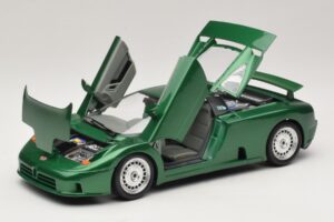 Bugatti EB110 Žalias Metalinis Bburago 1:18 3003 Metalas - nuotrauka 2 iš 8