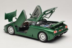 Bugatti EB110 Žalias Metalinis Bburago 1:18 3003 Metalas - nuotrauka 5 iš 8
