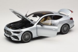 Mercedes CLE C236 Kupė Hightech Silver Norev 1:18 183939 Metalas - nuotrauka 2 iš 8