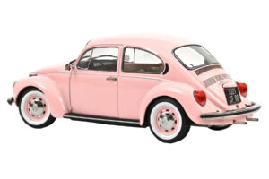 Volkswagen 1303 Pastel Pink New Baby Gift Norev 1:18 188677 Metalas - nuotrauka 2 iš 2