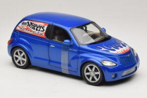Chrysler PT Cruiser Pristatymas Mėlynas Hot Wheels 1:18 29616 Metalas - nuotrauka 5 iš 7