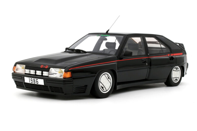 Citroen BX 4TC Client Series 200 Juodas Otto 1:18 OT763 Derva