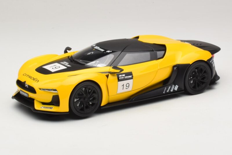 Citroen GT Geltonas & Juodas Norev 1:18 181609 Metalas
