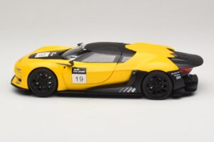 Citroen GT Geltonas & Juodas Norev 1:18 181609 Metalas - nuotrauka 4 iš 8
