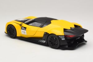 Citroen GT Geltonas & Juodas Norev 1:18 181609 Metalas - nuotrauka 7 iš 8