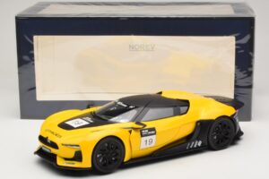 Citroen GT Geltonas & Juodas Norev 1:18 181609 Metalas - nuotrauka 8 iš 8